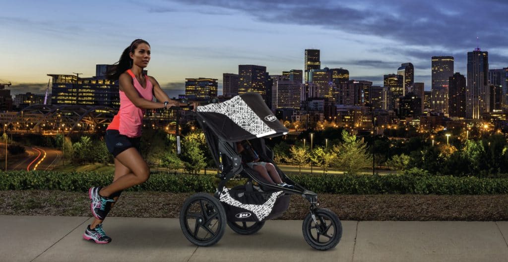 Stay safe and be seen: The NEW BOB Revolution Flex Lunar Stroller