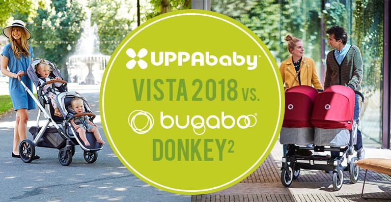 Single-to-double debacle: Bugaboo Donkey2 vs UPPAbaby Vista 2018