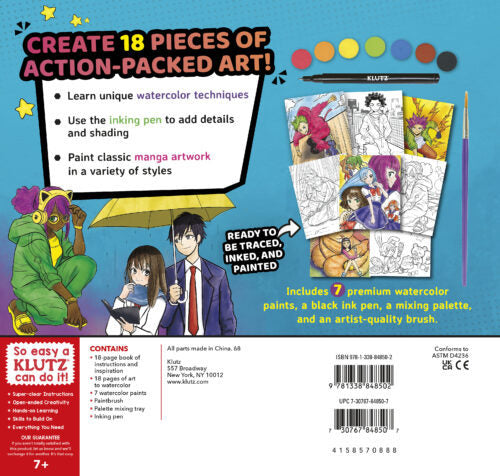 Klutz® Manga Art Class (Activity Kit)